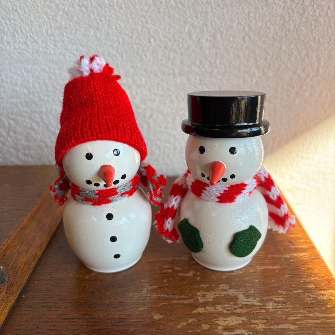 新品　ノルディカニッセ スノーマン2個セット