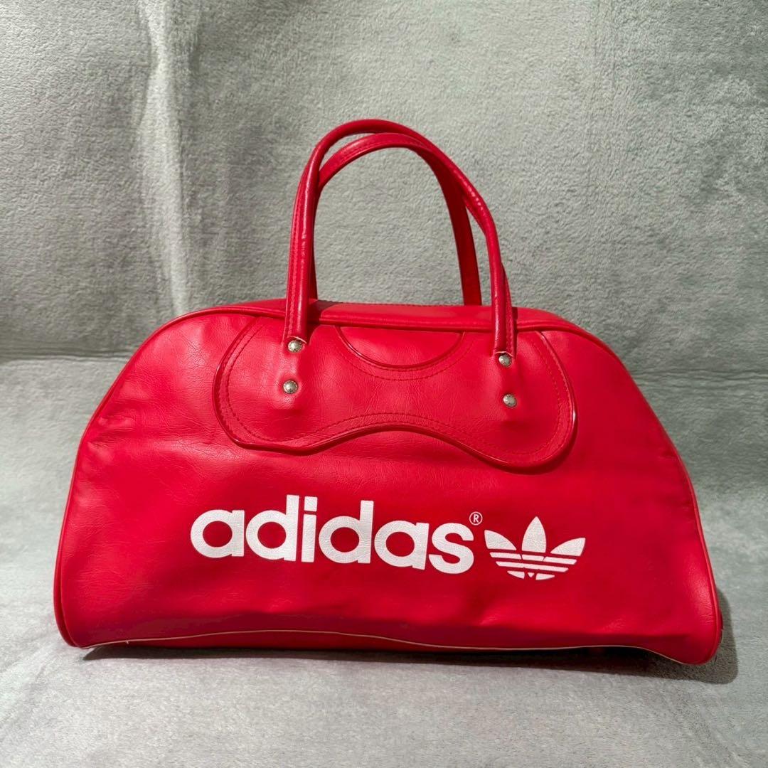 バッグ Vintage adidas Red Trefoil Bowling Bag