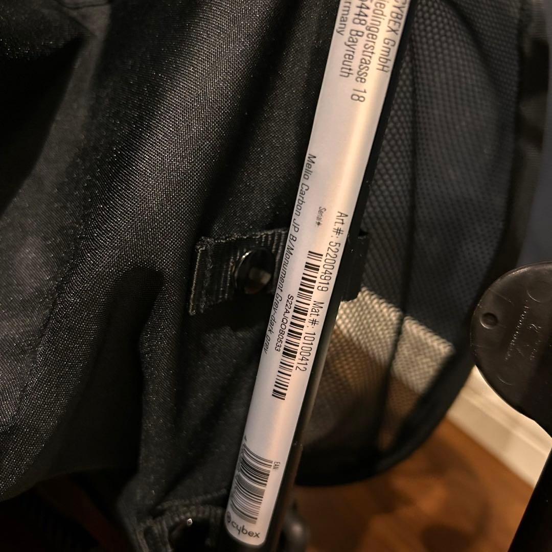 サイベックス メリオカーボン モニュメントグレー JP ウルトラライトベビーカー