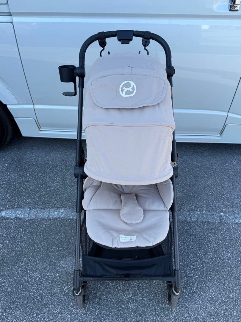 サイベックスメリオカーボン 2022 シーシェルベージュ　カップフォルダー付