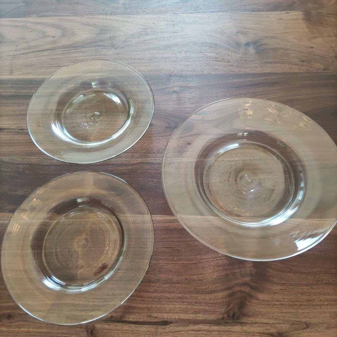 三浦侑子♡ガラス食器3枚