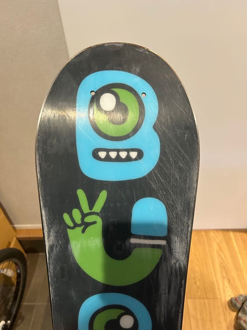 Burton スノーボード モンスター柄