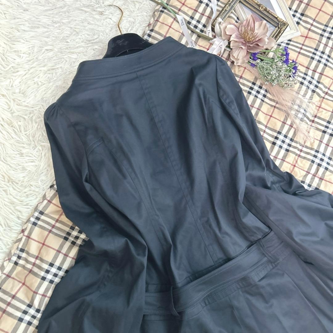 極美品✨希少✨バーバリーブルーレーベル　ナポレオンコート ノバチェック　金ボタン