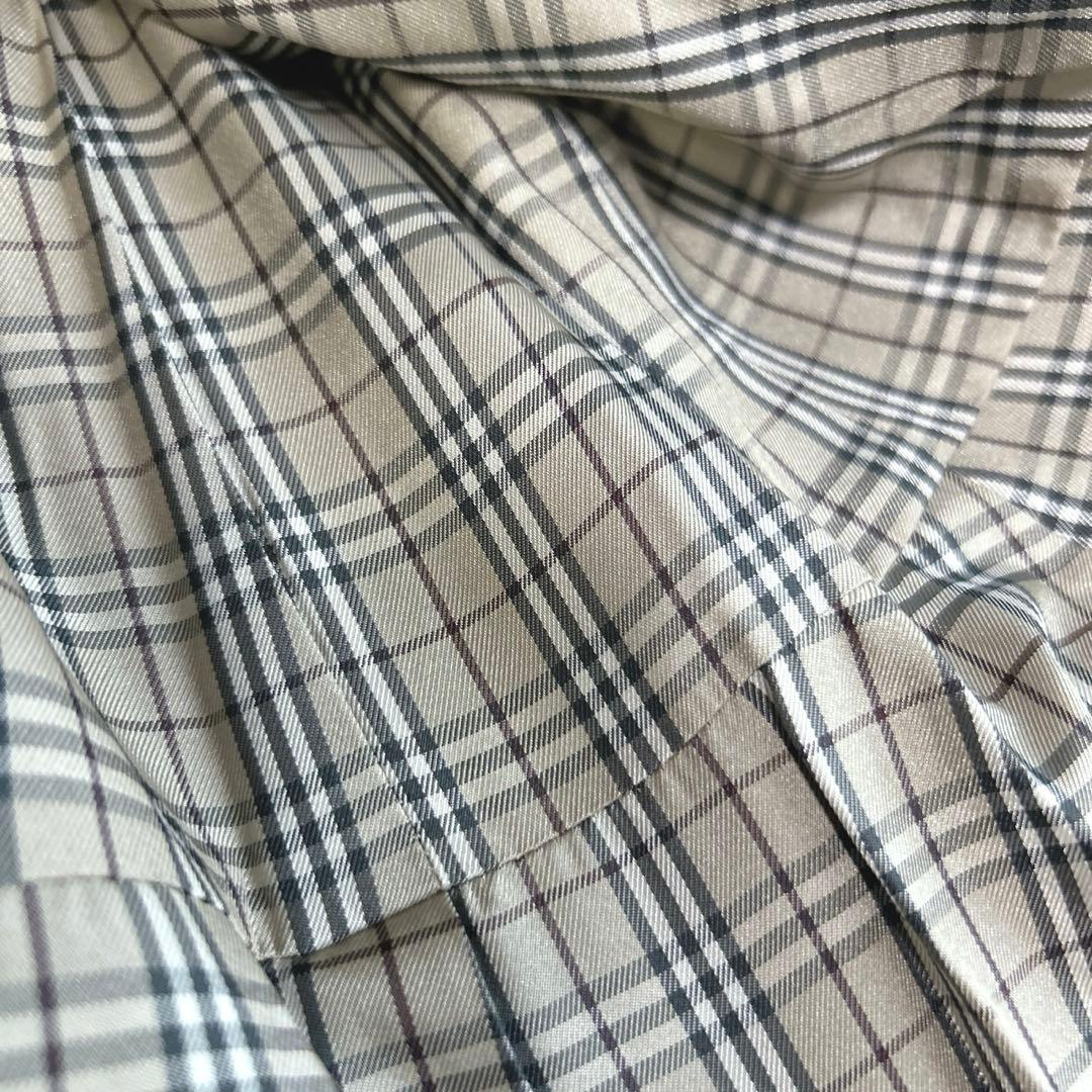 極美品✨希少✨バーバリーブルーレーベル　ナポレオンコート ノバチェック　金ボタン