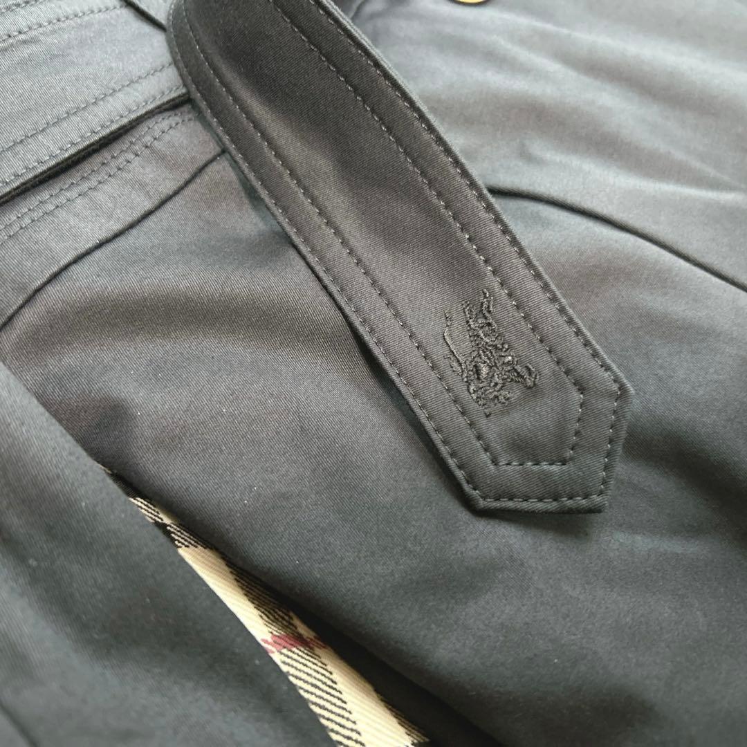 極美品✨希少✨バーバリーブルーレーベル　ナポレオンコート ノバチェック　金ボタン