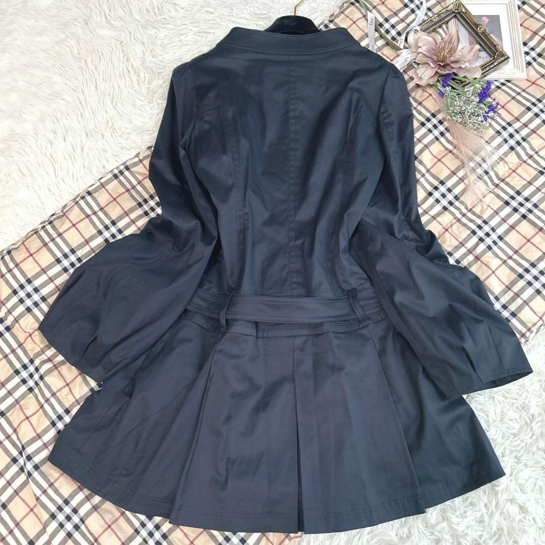 極美品✨希少✨バーバリーブルーレーベル　ナポレオンコート ノバチェック　金ボタン