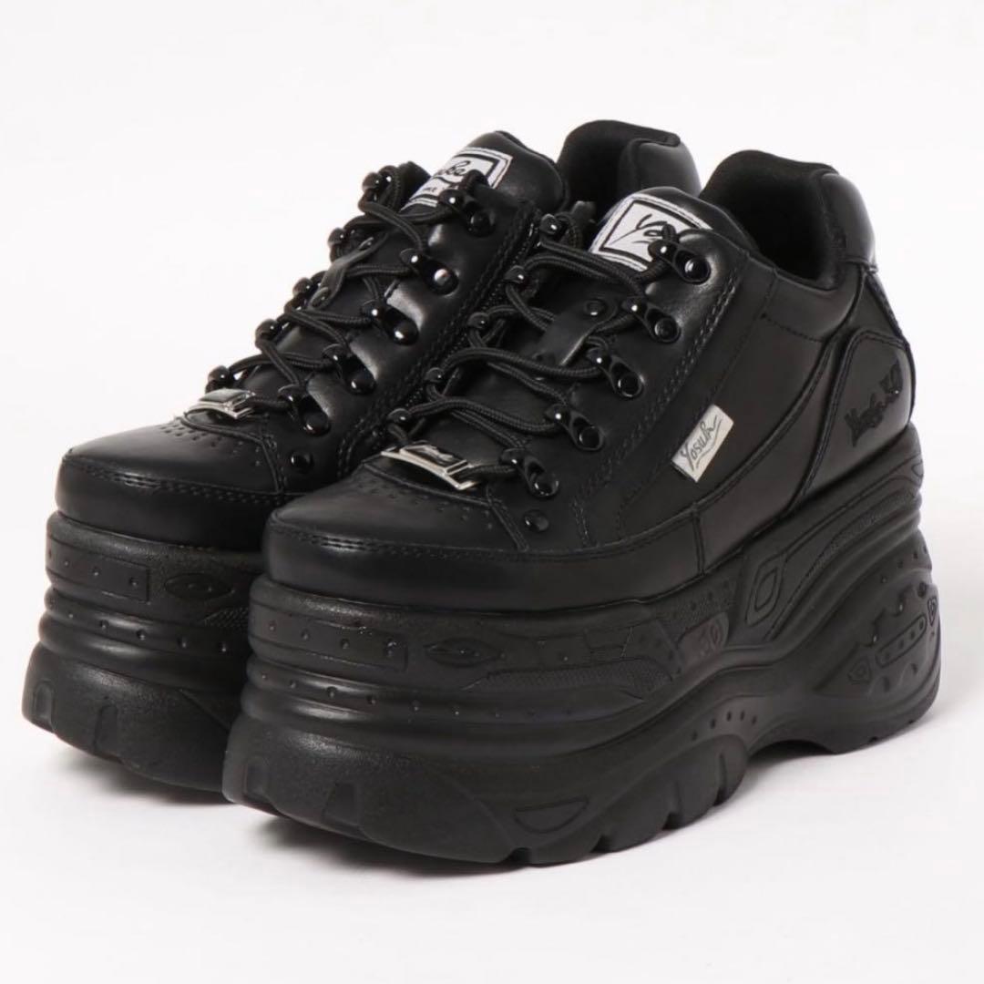 YOSUKEヨースケ厚底レースアップスニーカー