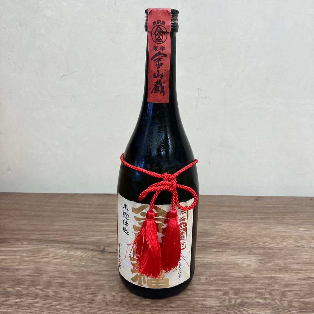 E-壁 【縁起酒・未開栓】本格麦焼酎 金山来福（きんざんらいふく） 35度 7