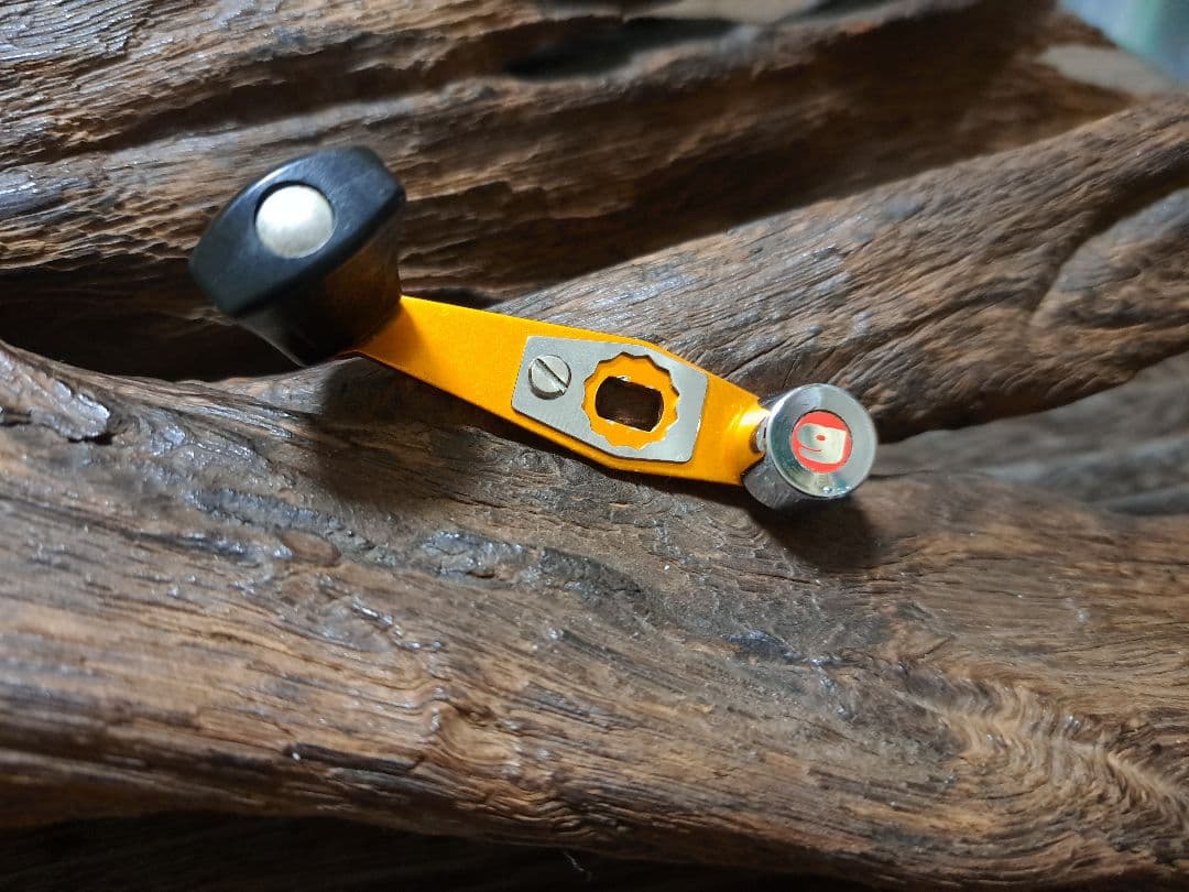 希少　アブ　アンバサダー　サンセットオレンジ　純正ハンドル　1500　2500