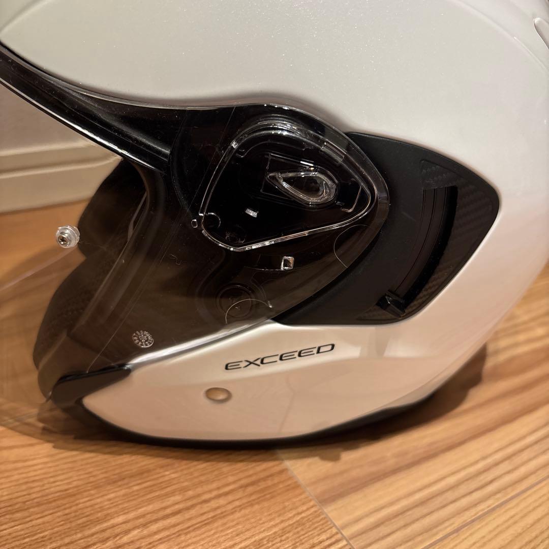 Kabuto Exceed ホワイト Sサイズ
