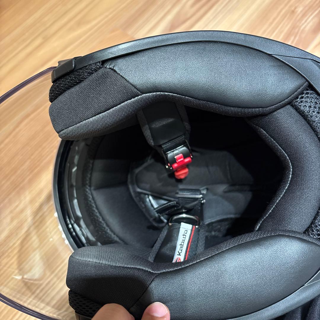 Kabuto Exceed ホワイト Sサイズ