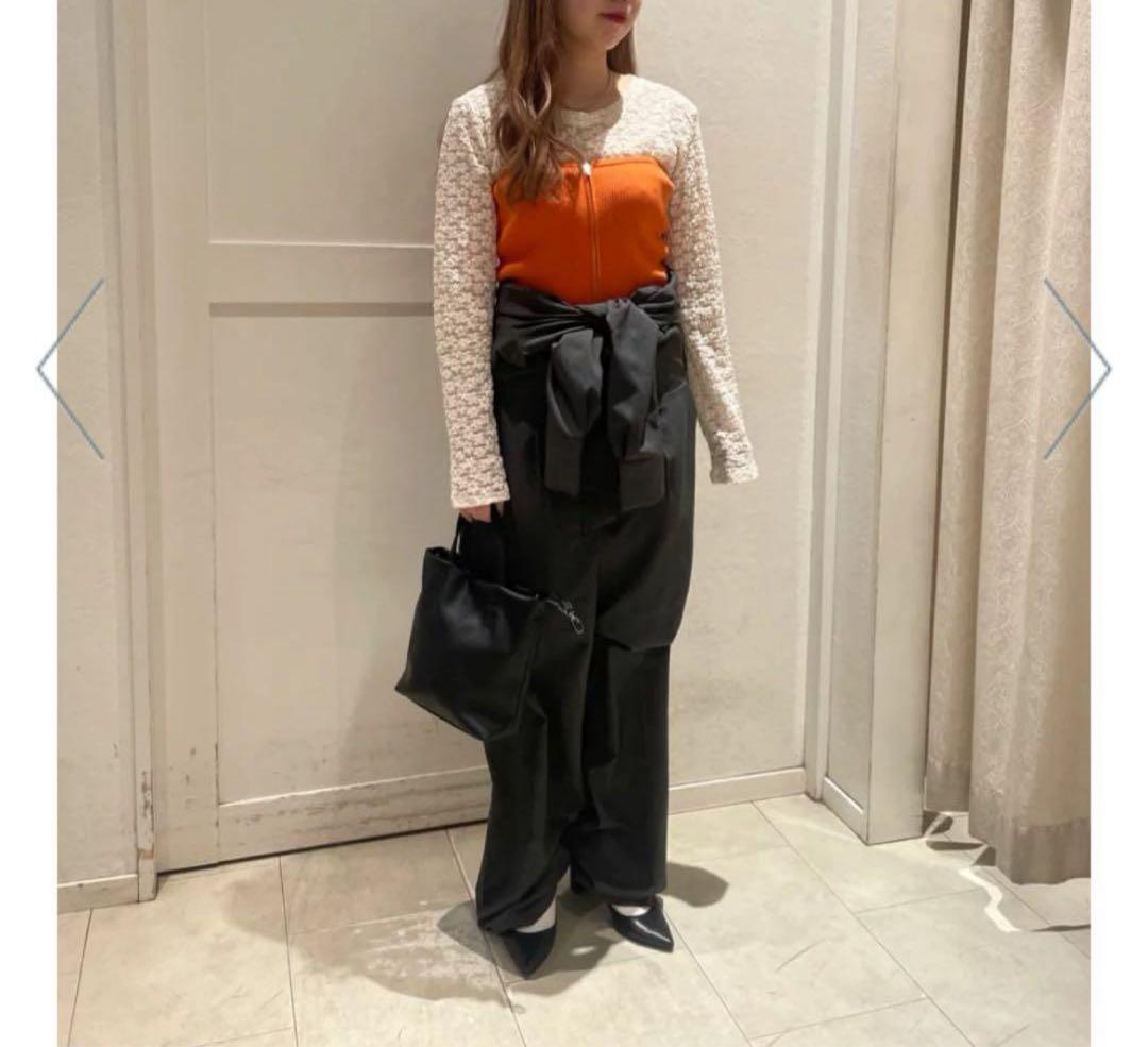 美品　ATTISESSION スタンドカラージャンプスーツ