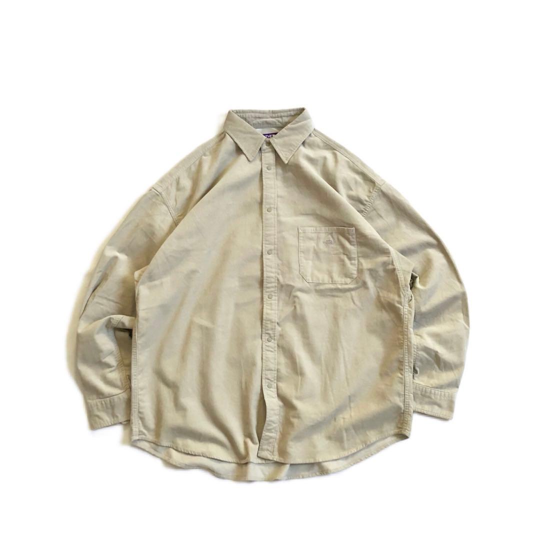 THE NORTH FACE PPL オーガニックコットン コーデュロイ シャツ