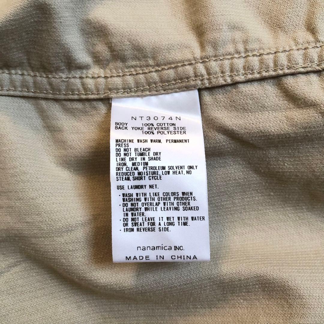 THE NORTH FACE PPL オーガニックコットン コーデュロイ シャツ