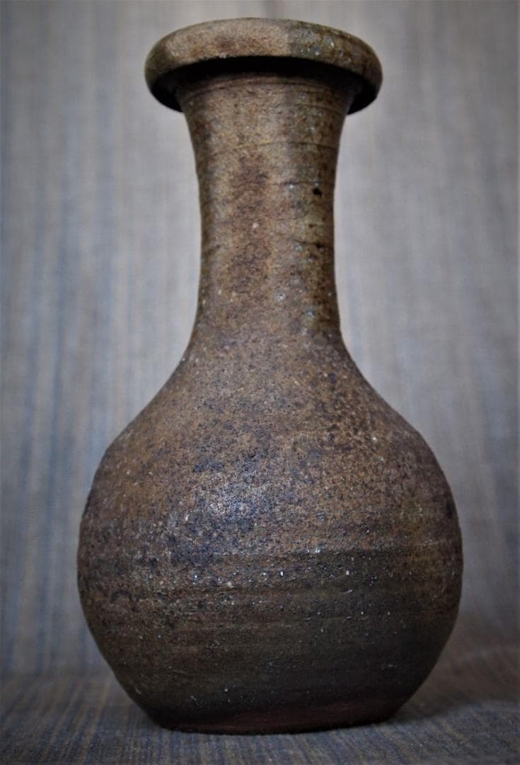 希少作★中里隆【師：小山富士夫＆中里太郎右衛門】★種子島花入★共箱