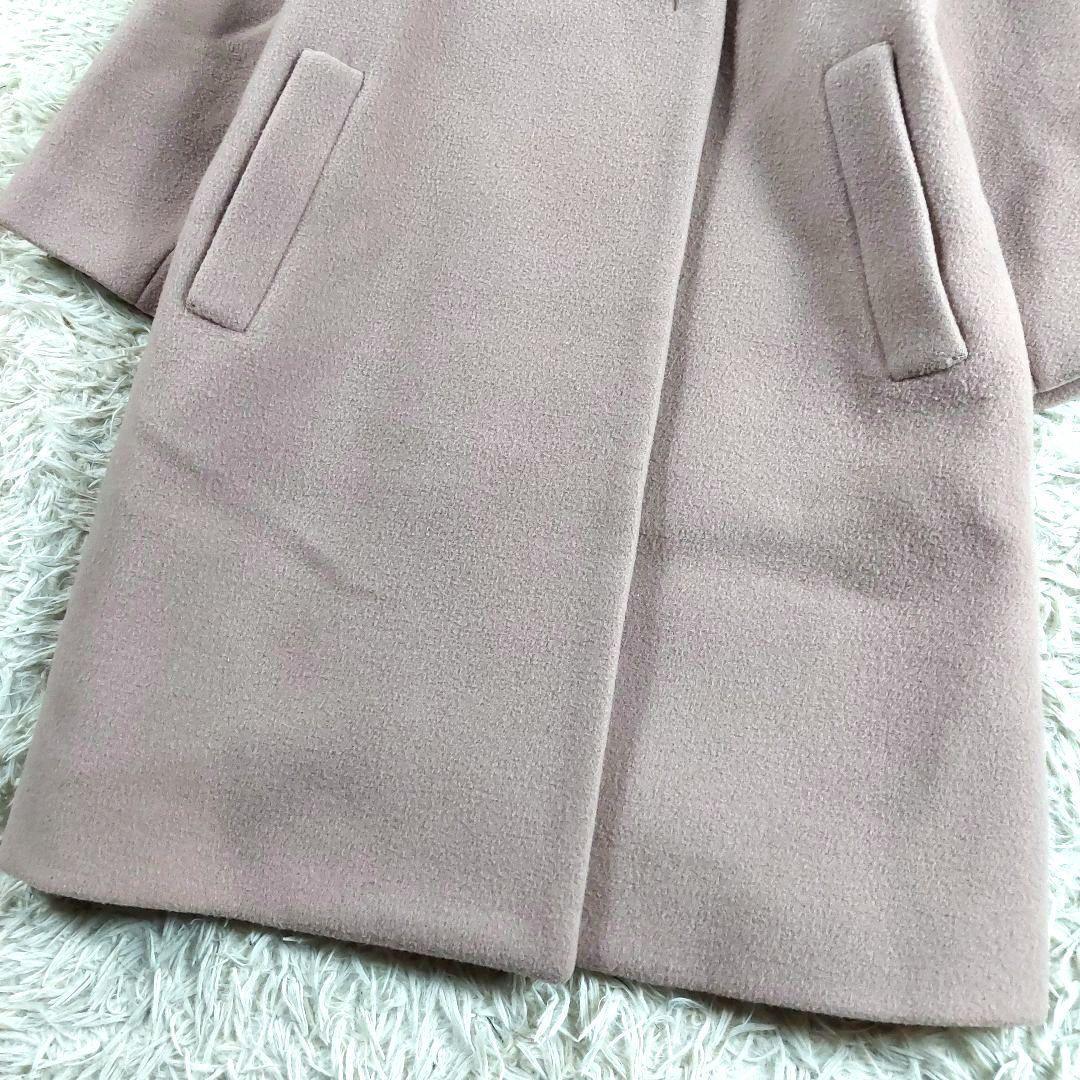 極美品 近年モデル ANAYI フォックスファー ダブルビーバー ロング丈コート