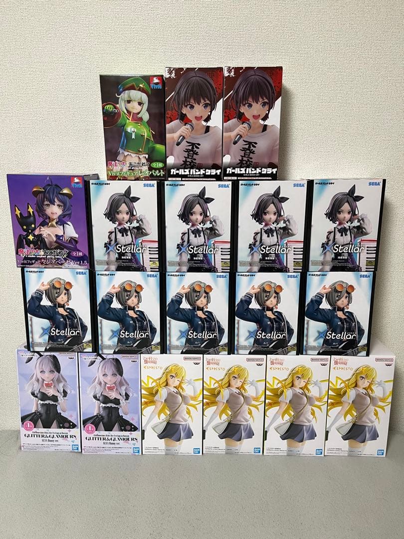 最新美少女プライズフィギュアまとめ売り