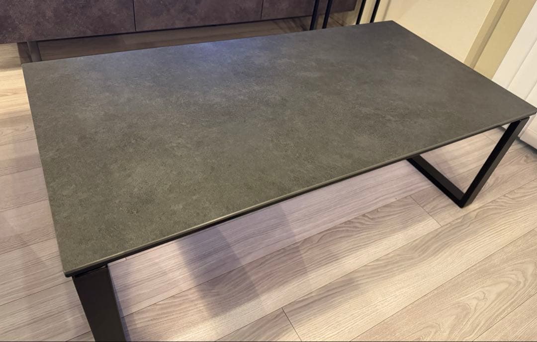 ニトリ セーラル120 CHN GY センターテーブル グレー