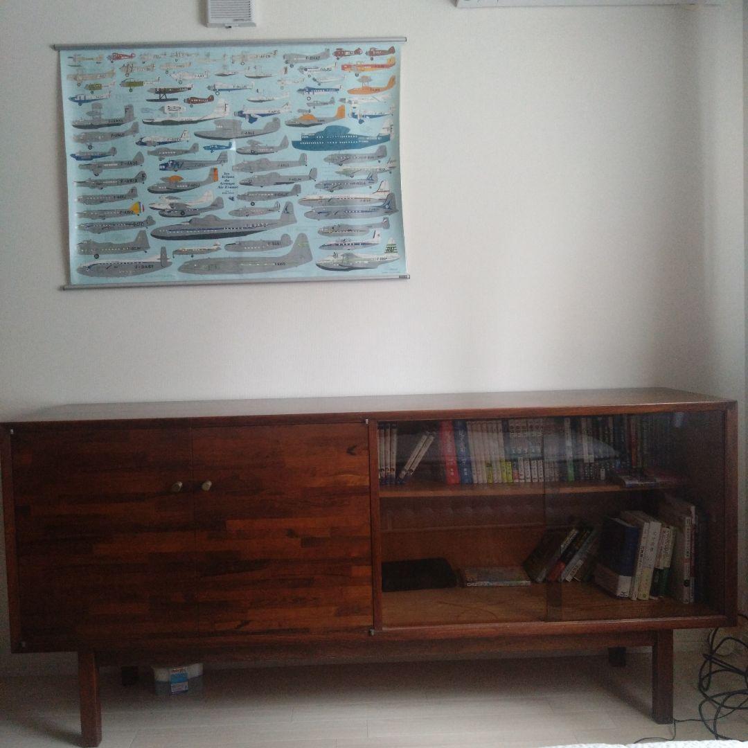 ヴィンテージ　サイドボード　ローズウッド　北欧　アンティーク　家具