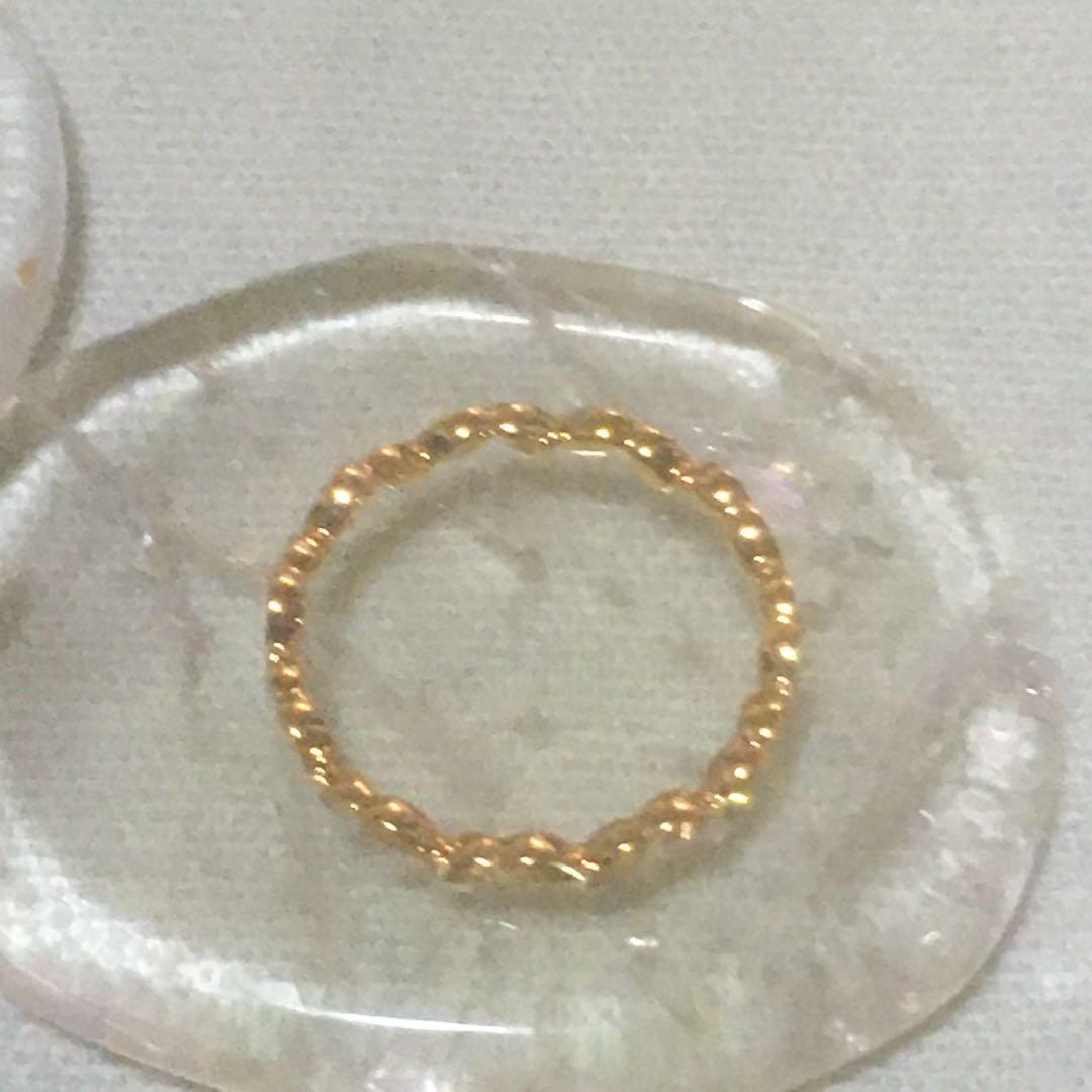 みー♪アルティーダウード モクマイ彫　リング　15号