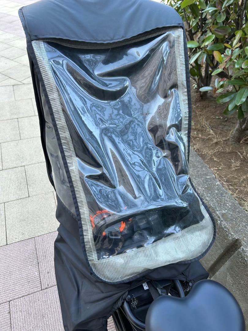 専用　ブリヂストン　トートボックス　ラージ　チャイルドシート付き　直接お引き渡し