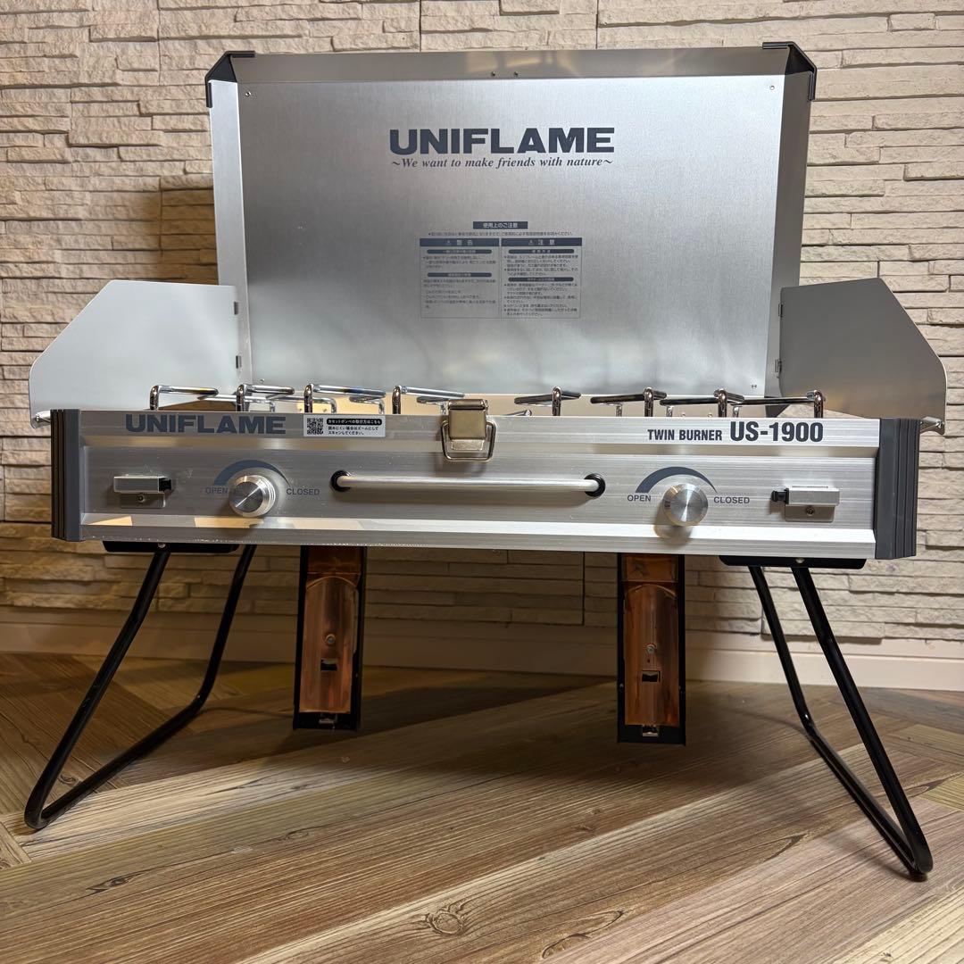 【✨初売り✨】UNIFLAME ツーバーナーコンロ US-1900