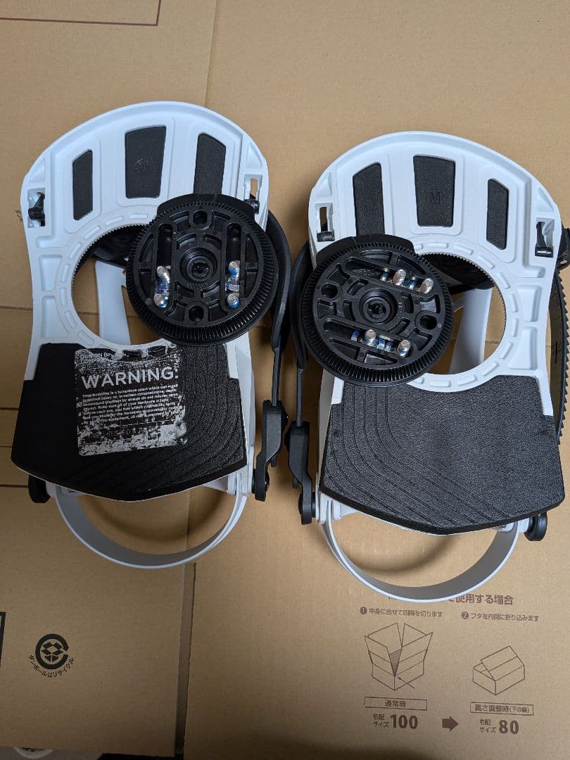 UNION FLITE/PRO スノーボードビンディング ホワイト