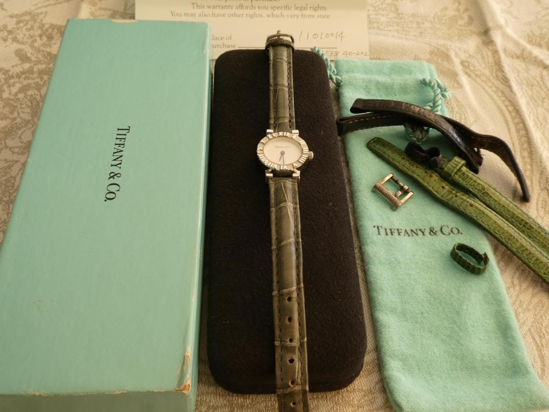 ティファニー アトラス腕時計 ＊美品・保証書付（電池交換：2025年11月）