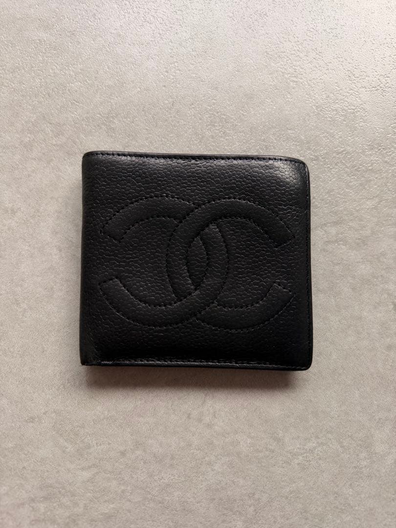 CHANEL ヴィンテージ　二つ折り　財布