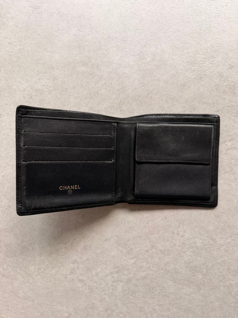 CHANEL ヴィンテージ　二つ折り　財布