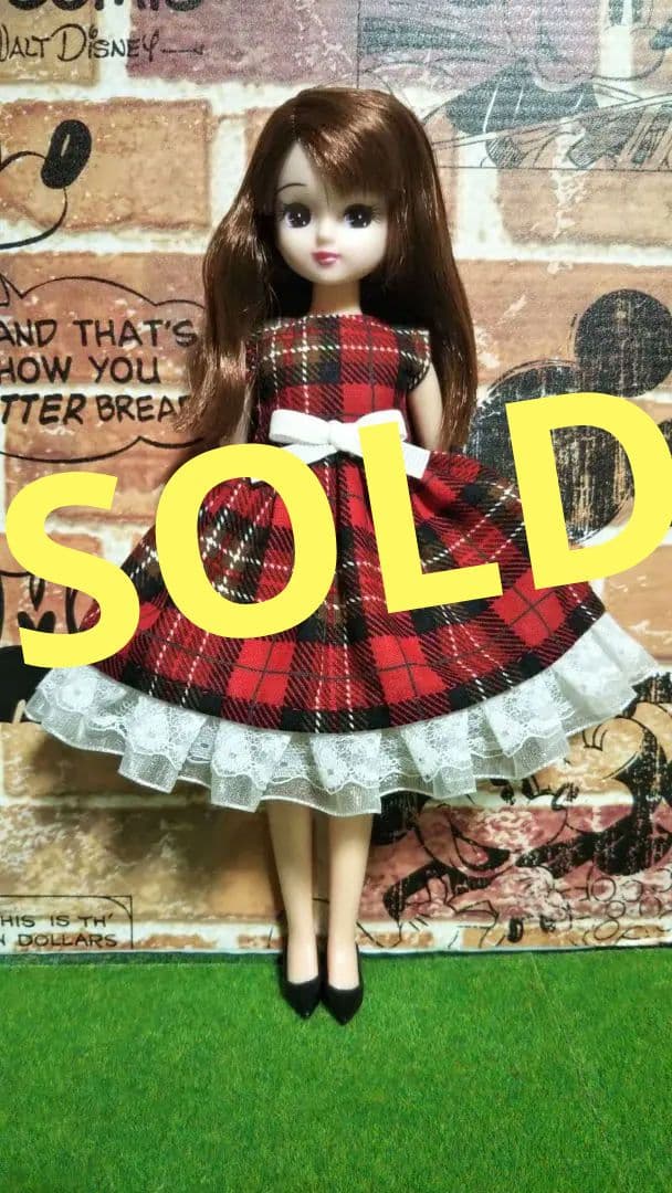 リカちゃん 服  ハンドメイド 人形服  洋服  2630