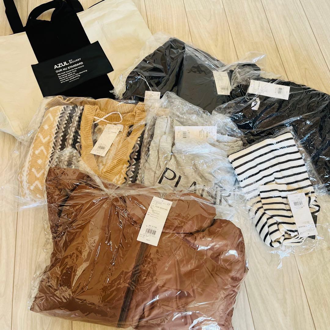 アズールバイマウジーAZUL by MOUSSY 2026年 福袋 Mサイズ7点