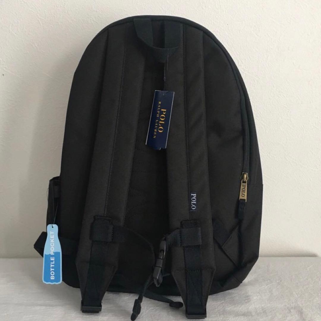 ラルフローレン リュックサック ブラック RALPH LAUREN A4対応