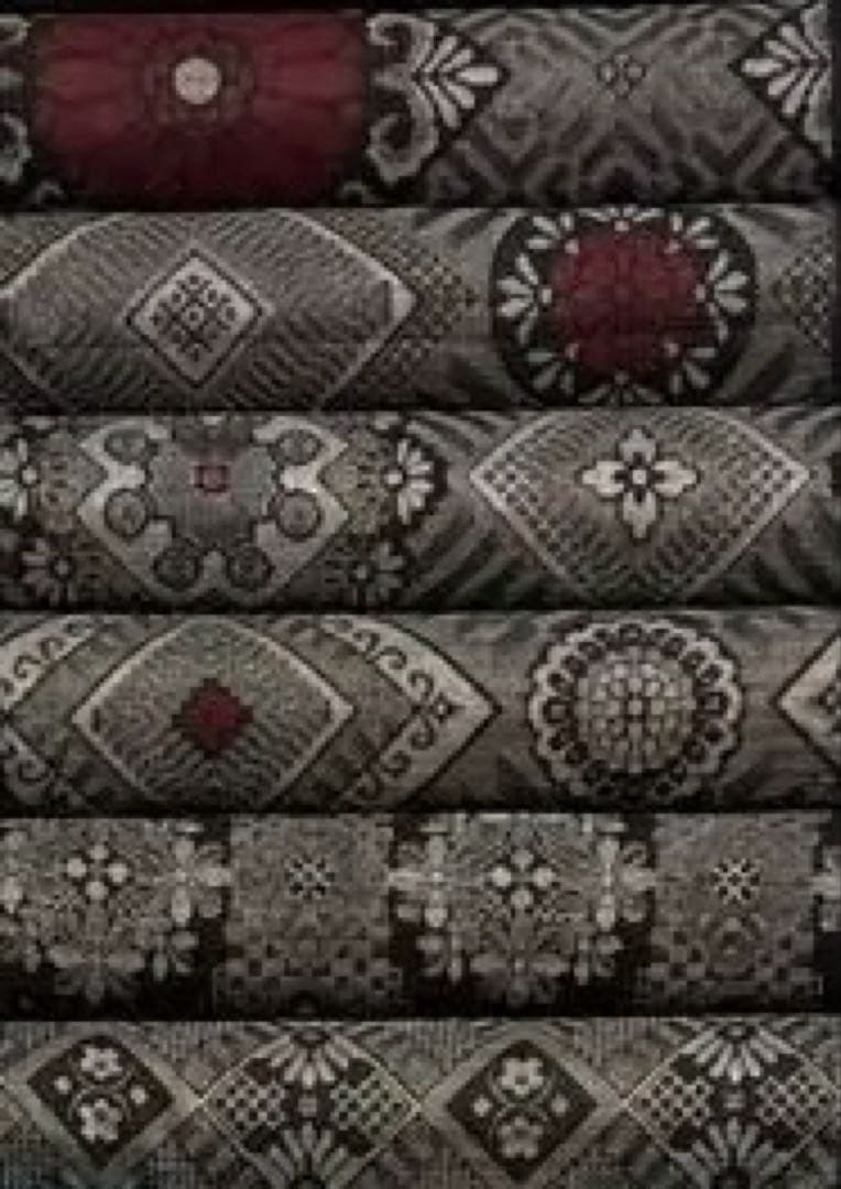 ６８２　古布　大島紬　龍郷　超•豪華版　❤️３６㎝巾Ｘ各１m合計６mを