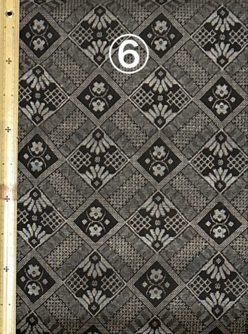 ６８２　古布　大島紬　龍郷　超•豪華版　❤️３６㎝巾Ｘ各１m合計６mを