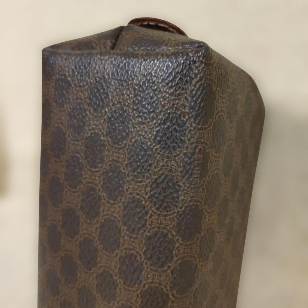 美品 CELINE セリーヌ マカダム柄 ポーチ