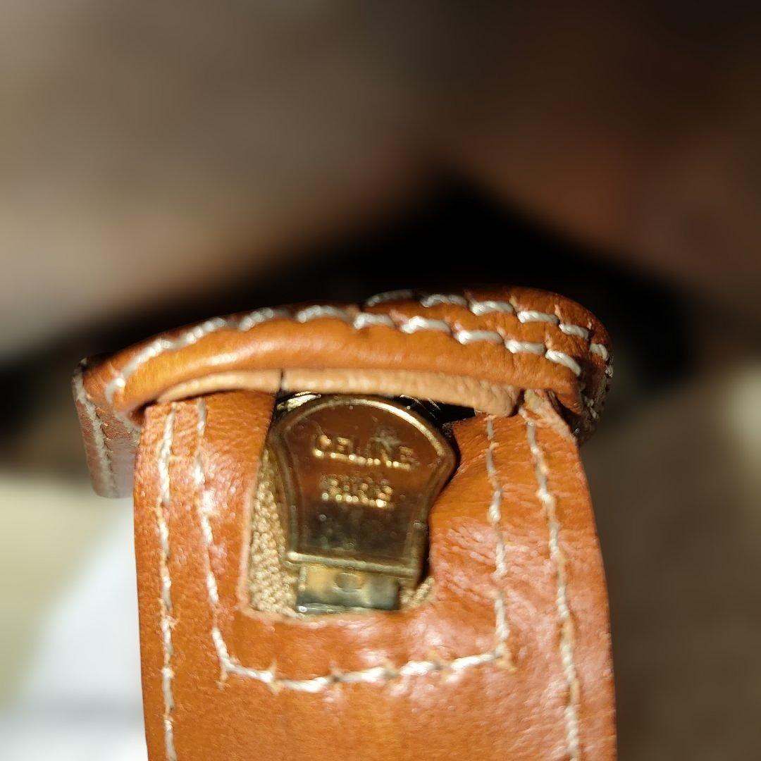 美品 CELINE セリーヌ マカダム柄 ポーチ