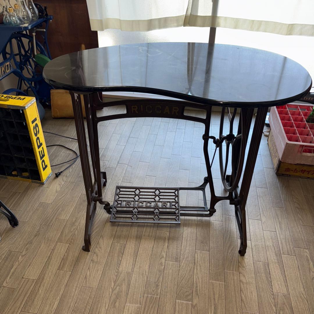 リッカー　足踏みミシン　脚のみ 昭和レトロ　アンティーク　引取り限定