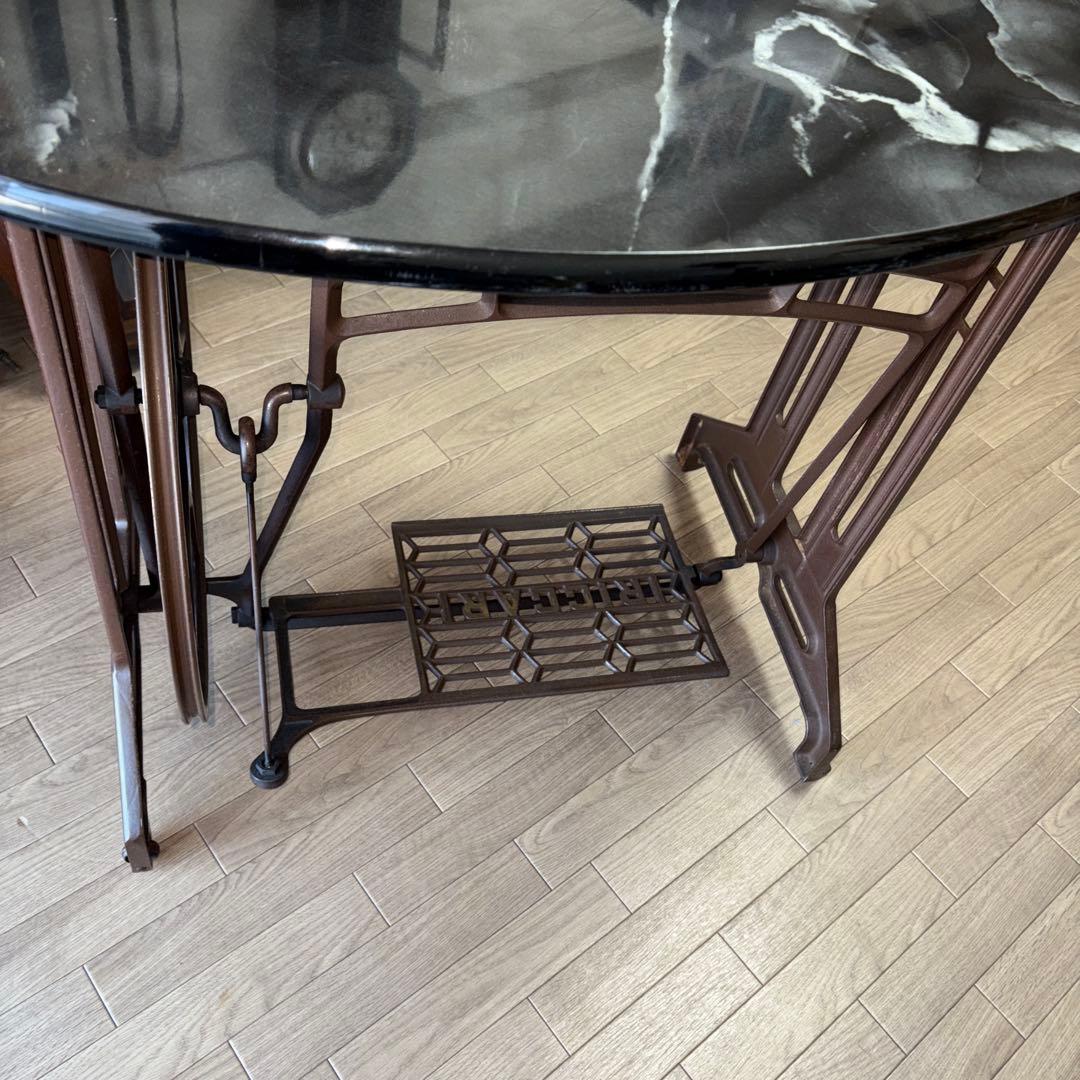 リッカー　足踏みミシン　脚のみ 昭和レトロ　アンティーク　引取り限定