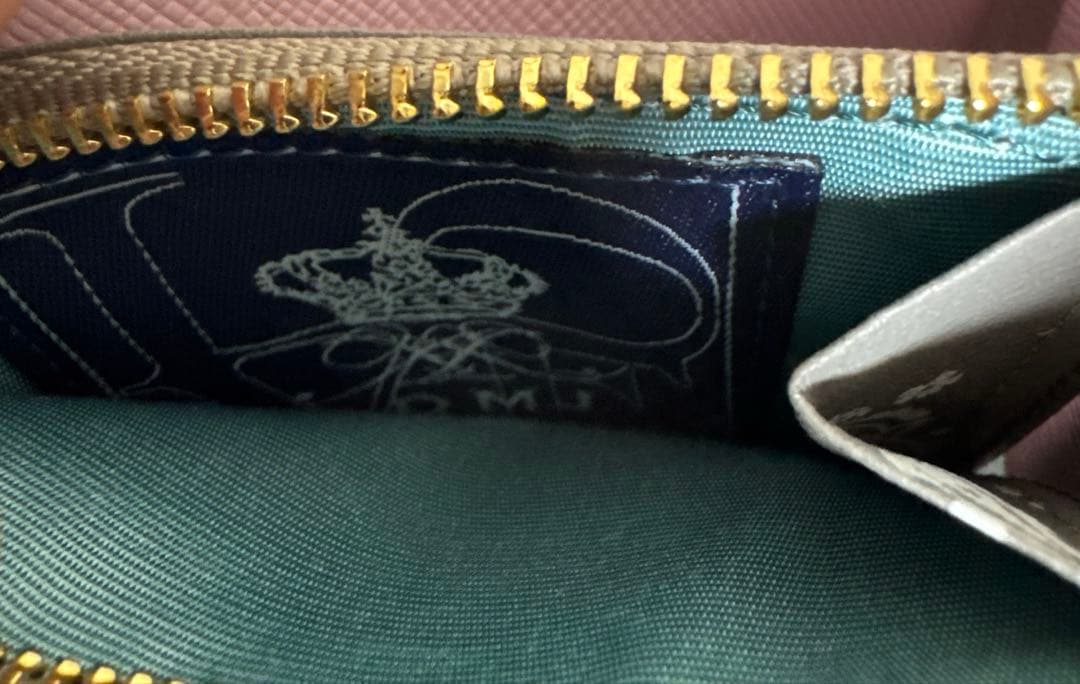 ADMJ バンダナ柄プリント　二つ折り財布