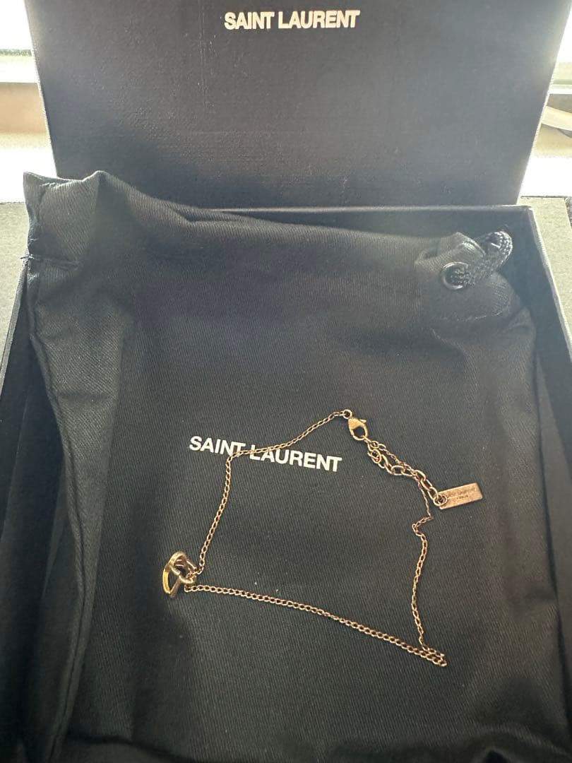 SAINT LAURENT ゴールド ブレスレット　サンローラン