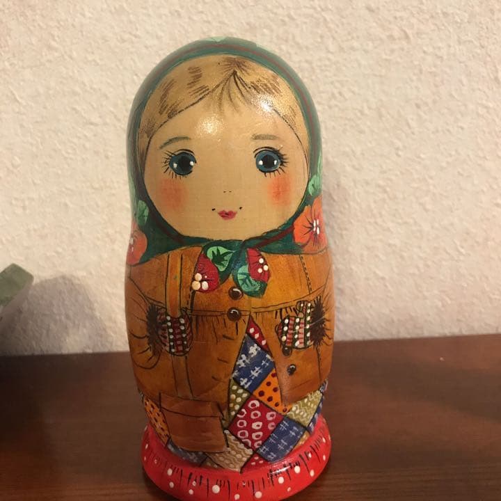 マトリョーシカ　手描き