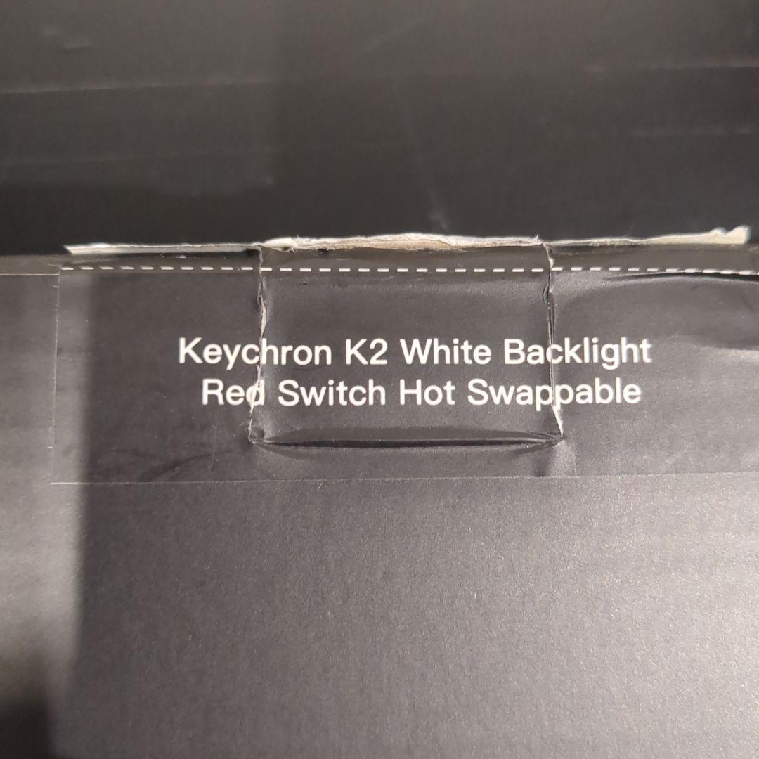Keychron K2 V2 メカニカルキーボード 赤軸 US配列