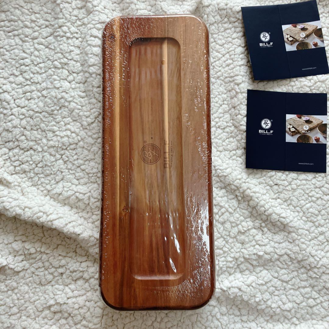 ※木製プレート サービングトレイ長方形木製サービングトレイ 3枚セット