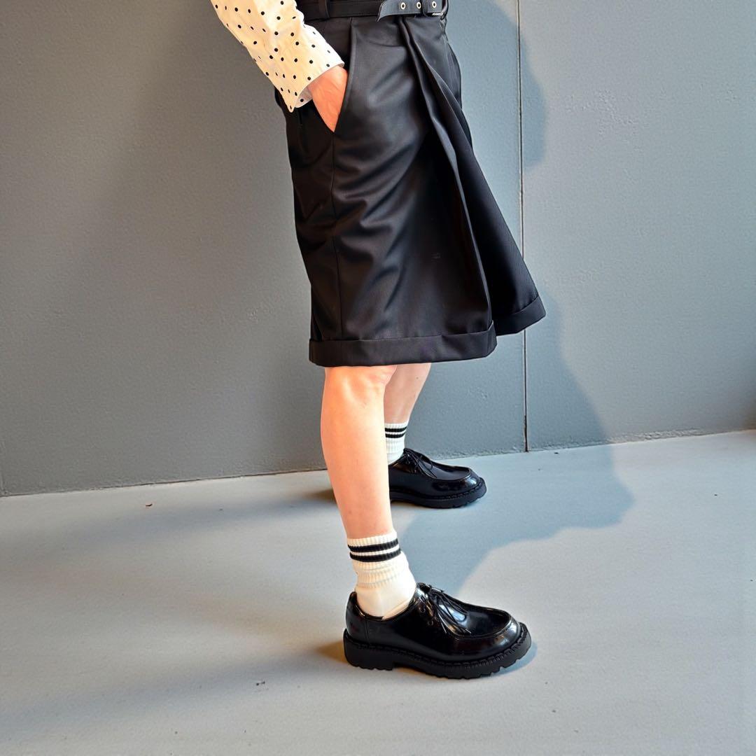 コムデギャルソン黒キュロットパンツ