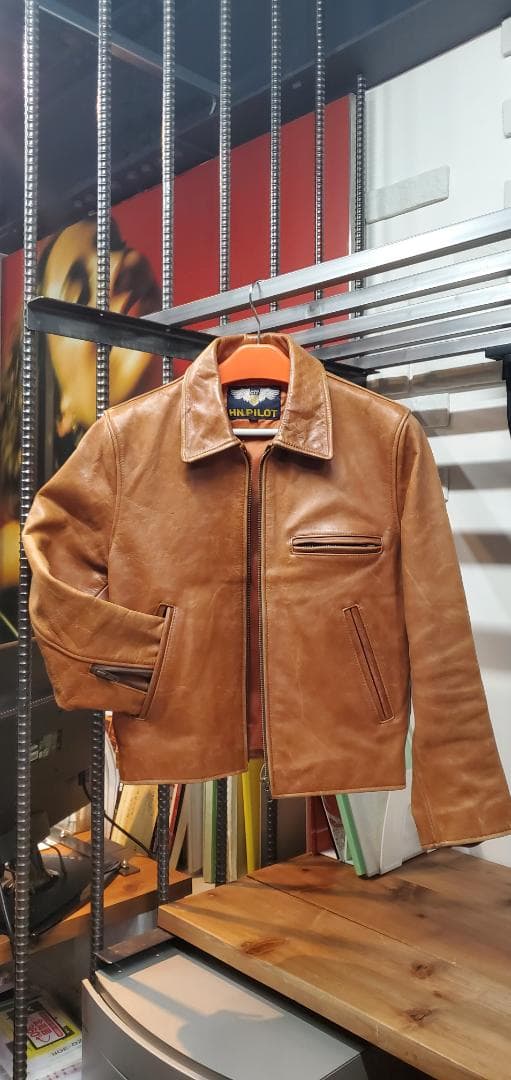 革ジャン　バイカー　シングル　ヴィンテージ