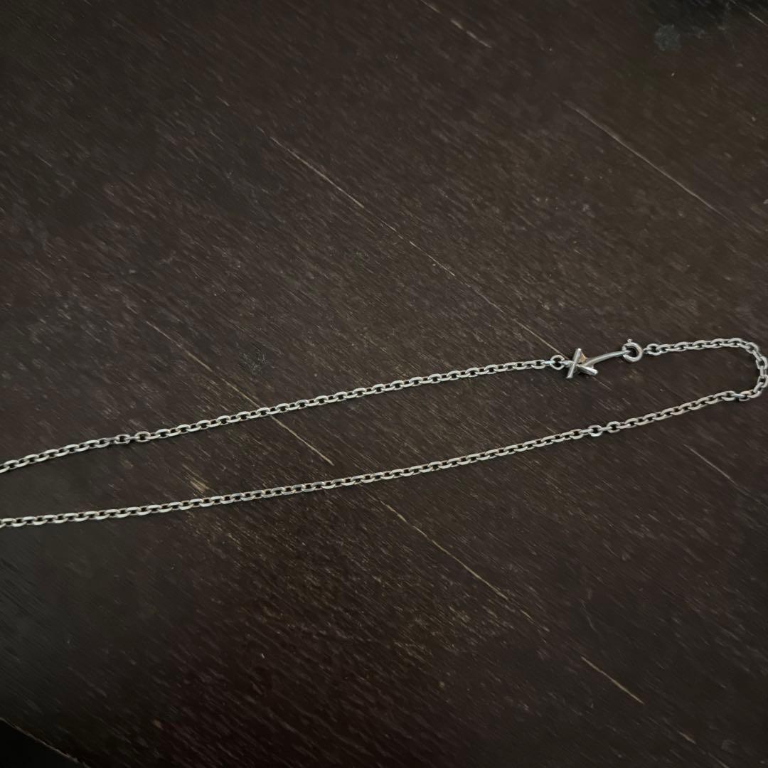 スーツ兄弟シルバー チェーンネックレス