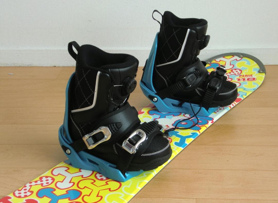 ■1月限定■送料無料■PERLE子供用スノボセット■110/21-22■WAX■