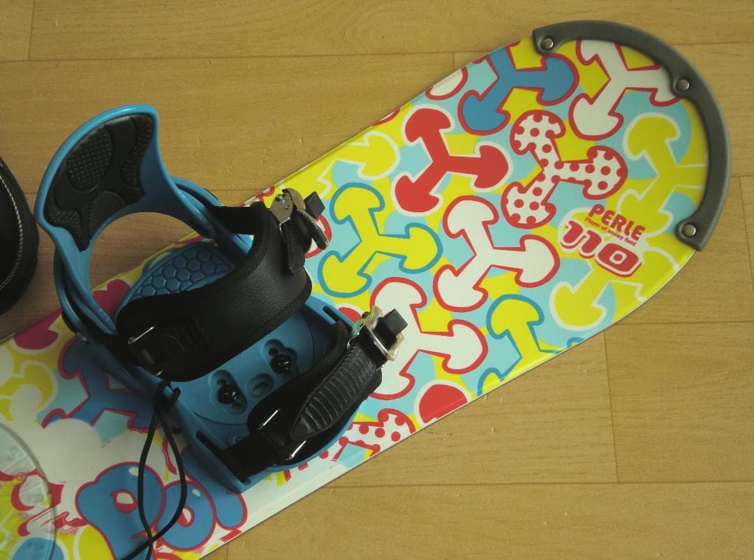 ■1月限定■送料無料■PERLE子供用スノボセット■110/21-22■WAX■