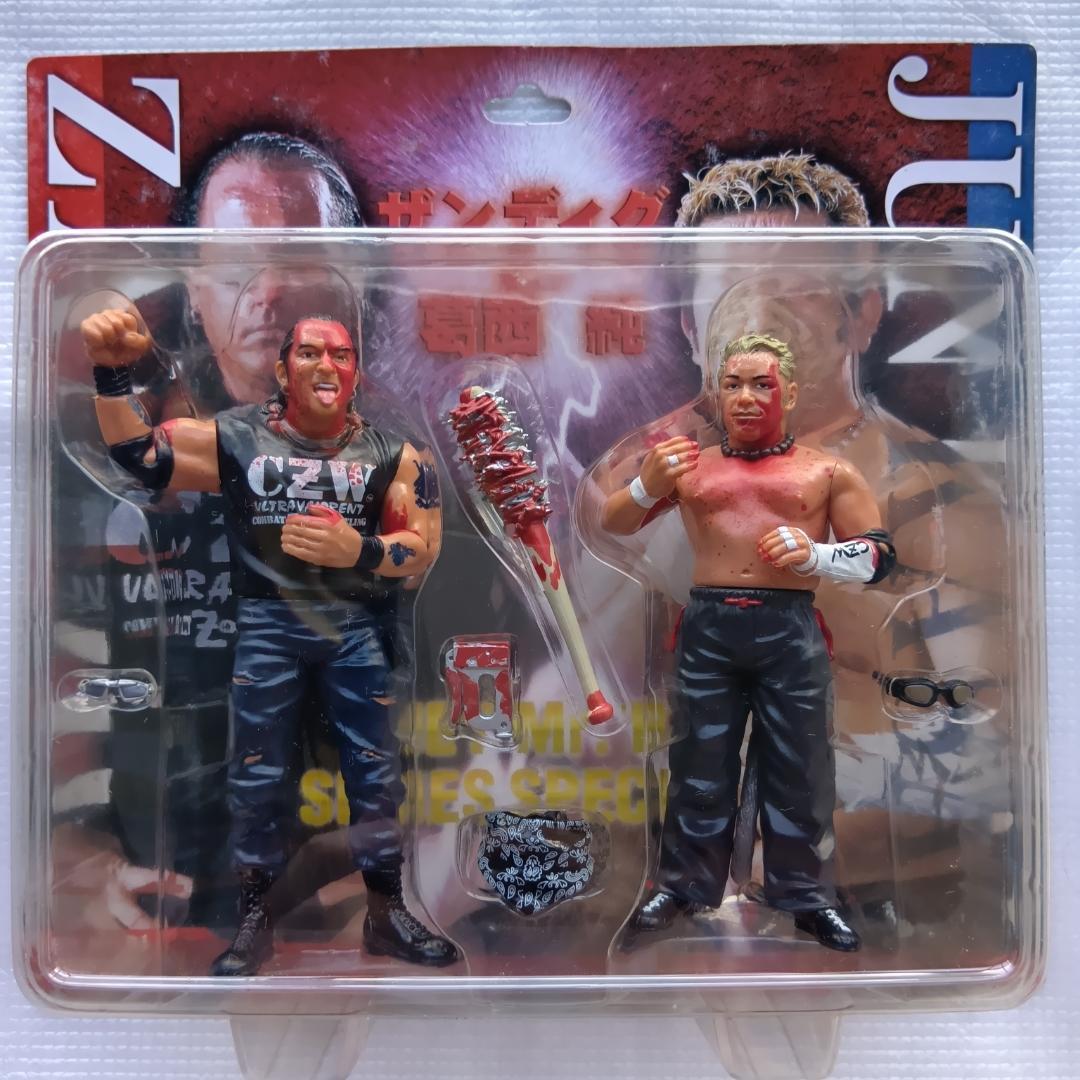 【未開封】BJW　ザンディグ vs 葛西純　大日本プロレス　フィギュア